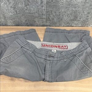 UNIONBAY Classic Gray Cargo Short